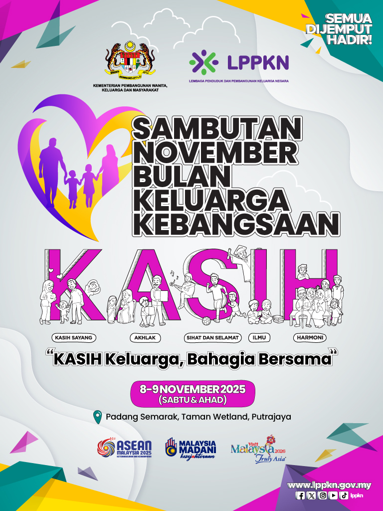 POSTER BULAN KELUARGA KEBANGSAAN 2025