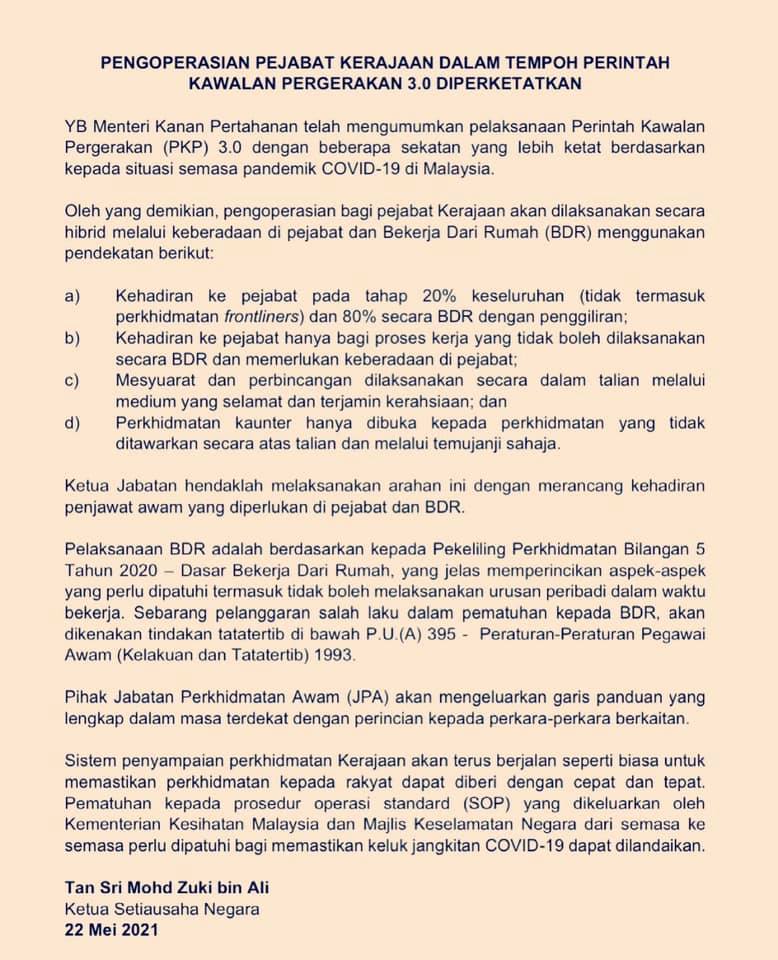 Fasa pkp di malaysia