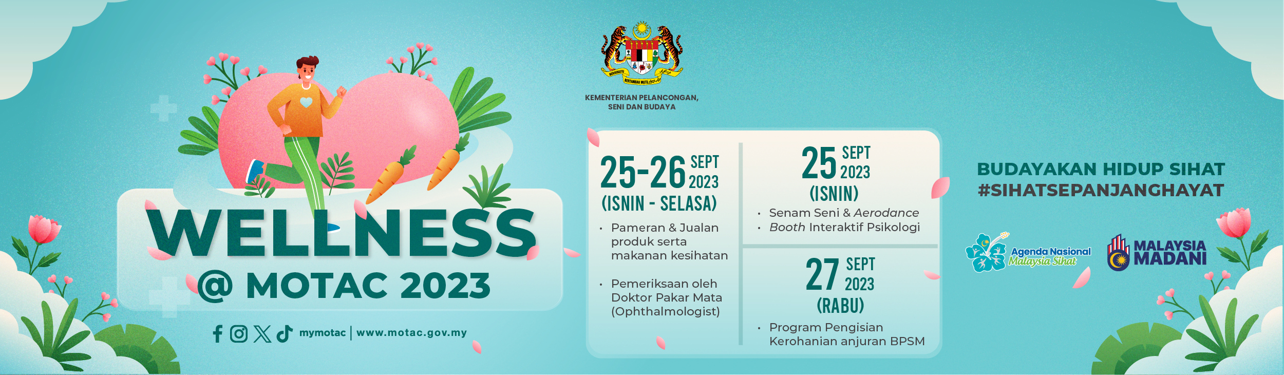 Wellness @ MOTAC 2023