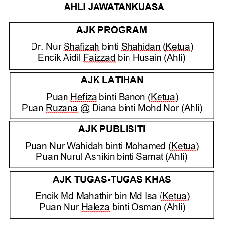 Ahli Jawatankuasa Pementoran